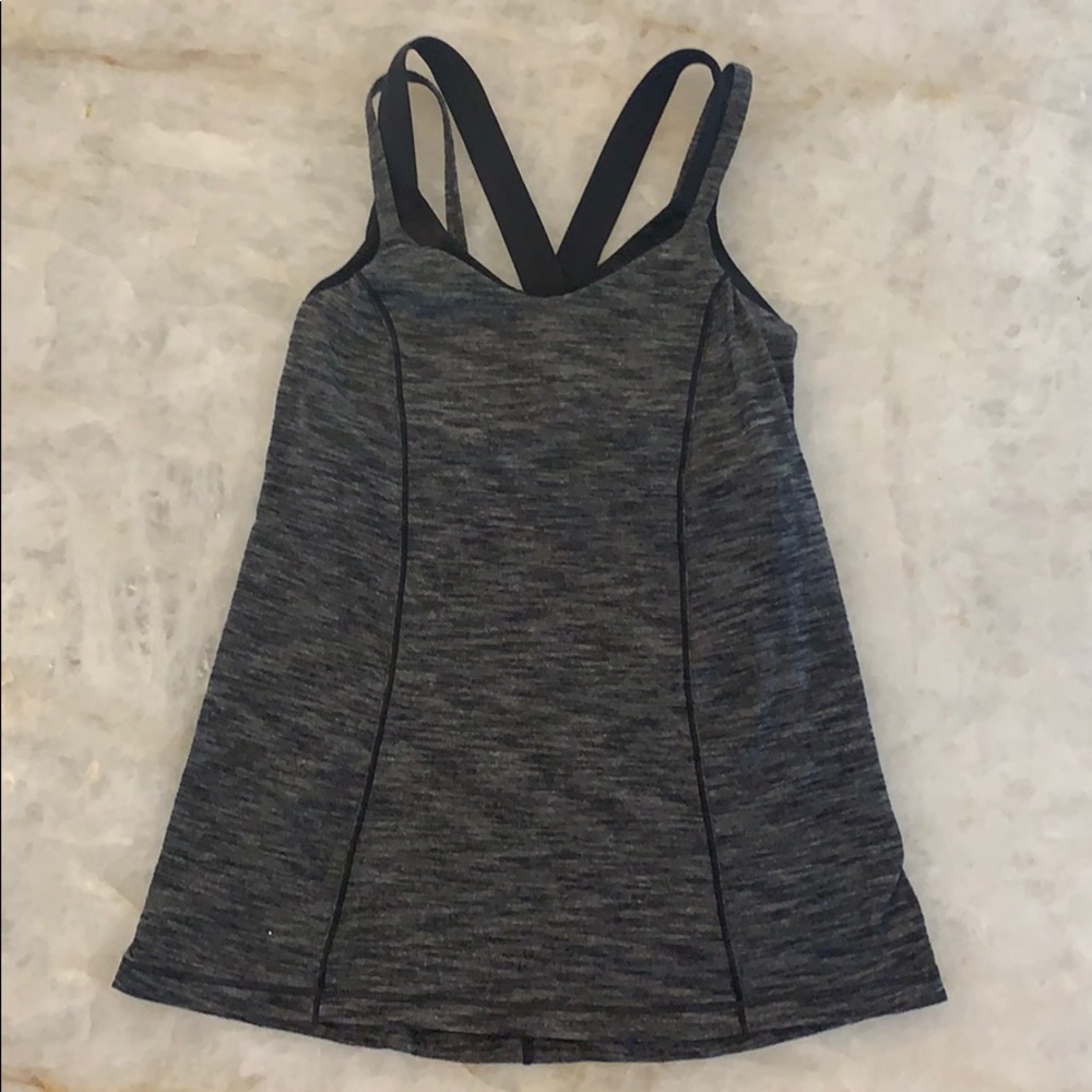 Lulu Lemon tank with built in bra